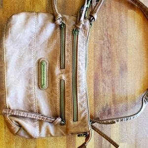 Stone Mountain Tan Leather Purse